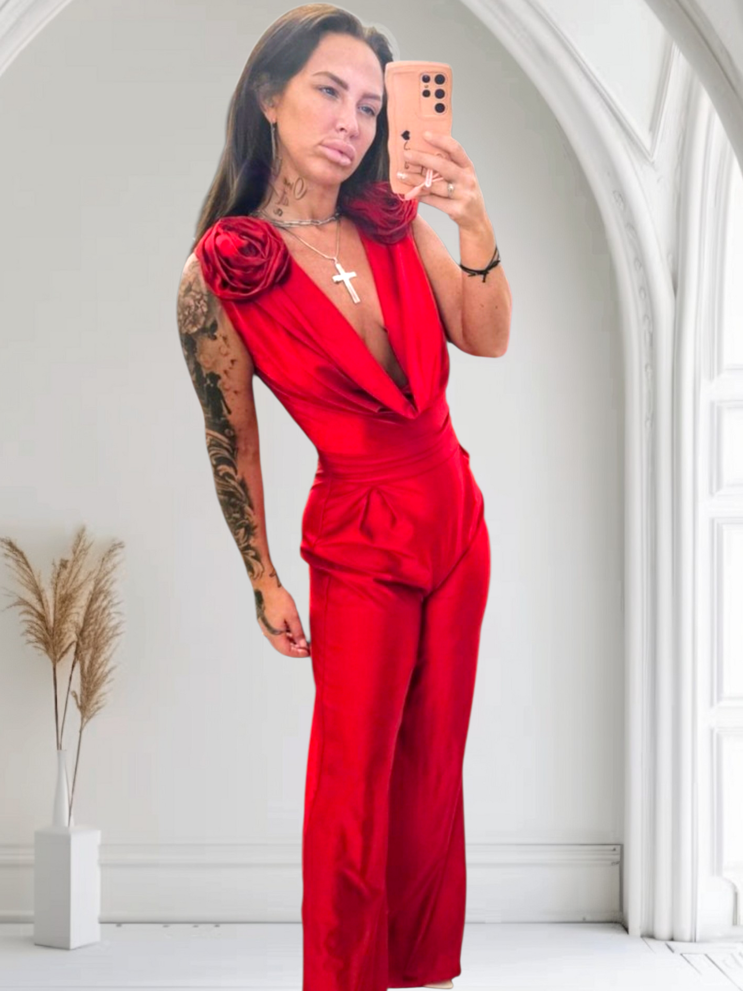 Harper Corsage Jumpsuit