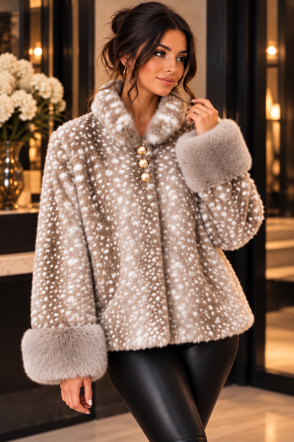 BAMBI Faux Fur Coat