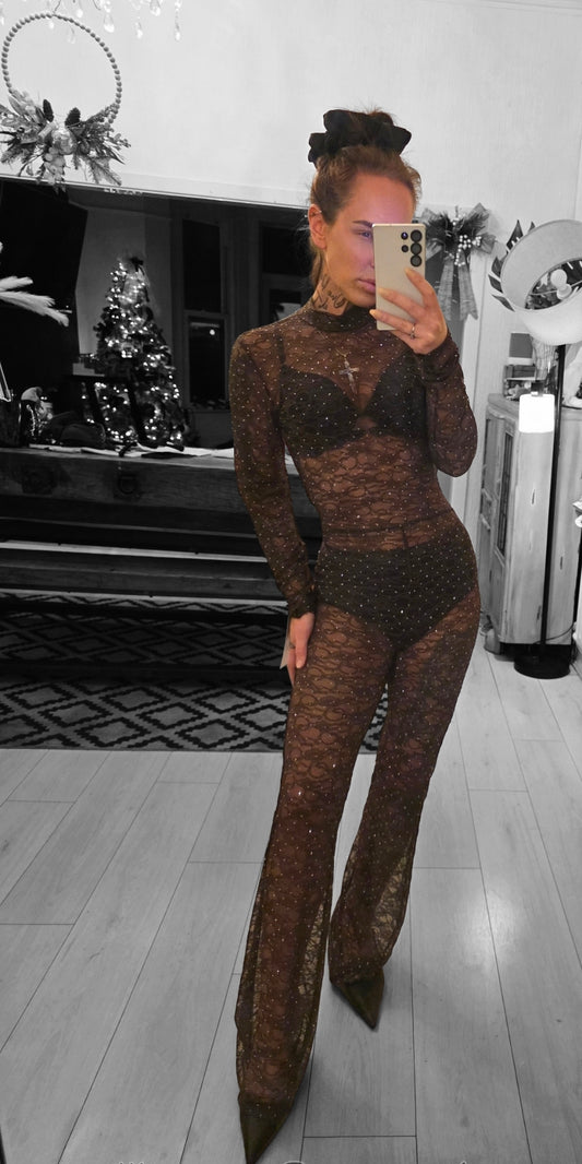 Darlia Embellished Jumpsuit