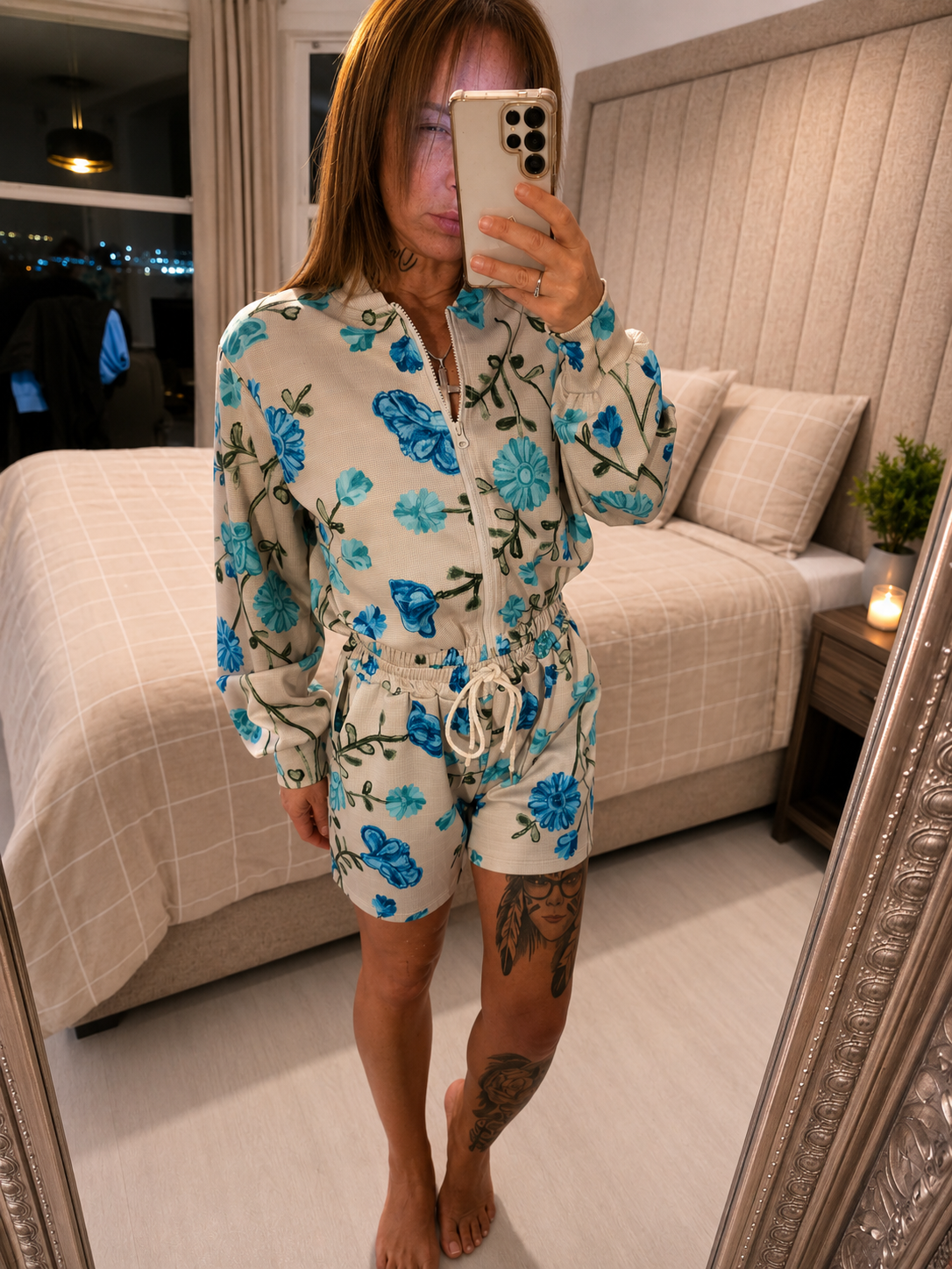 Bloom Floral Shorts Set