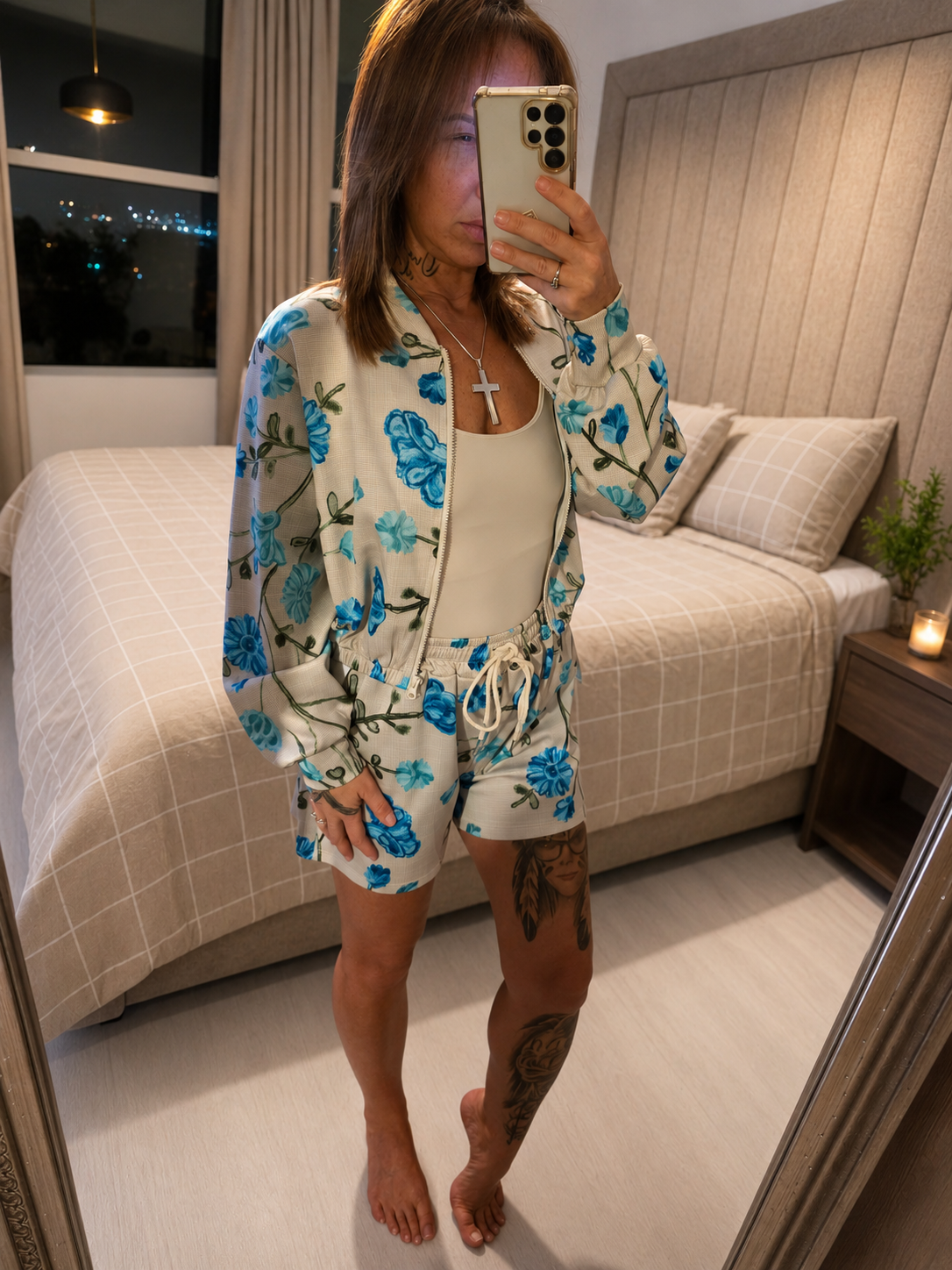 Bloom Floral Shorts Set
