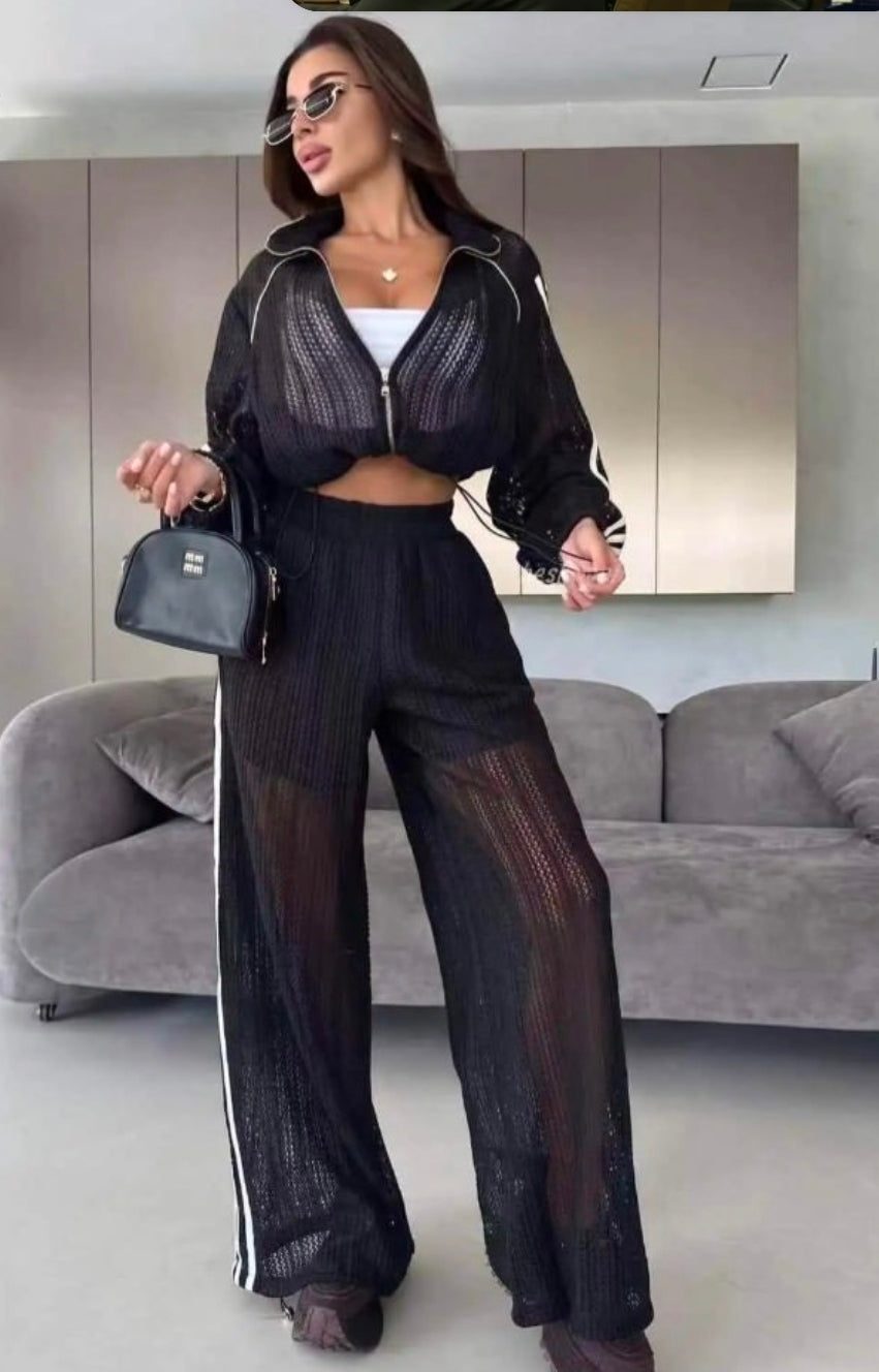 Open Knit Co Ord set