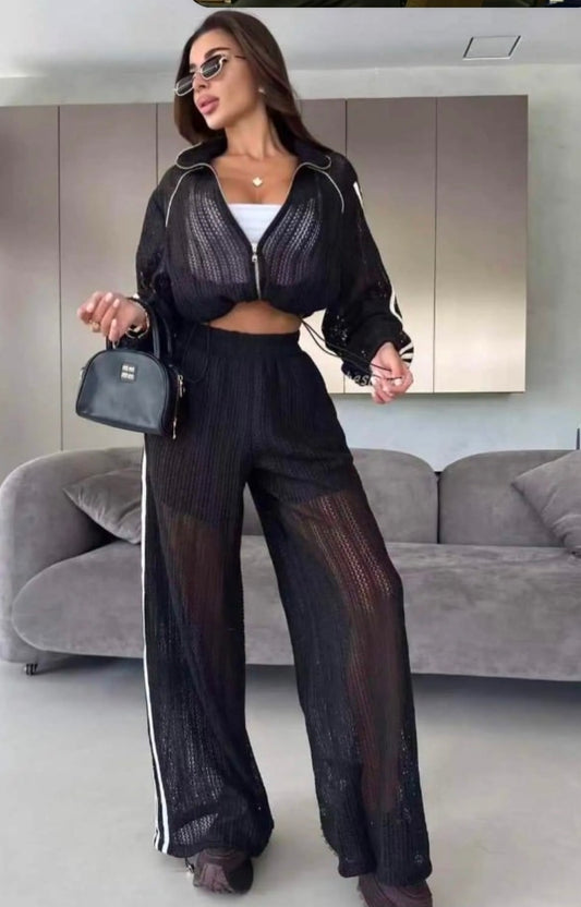 Open Knit Co Ord set