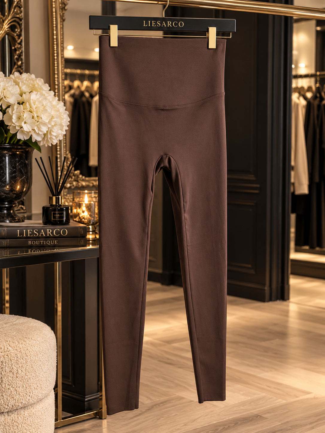 Brown Skim leggings