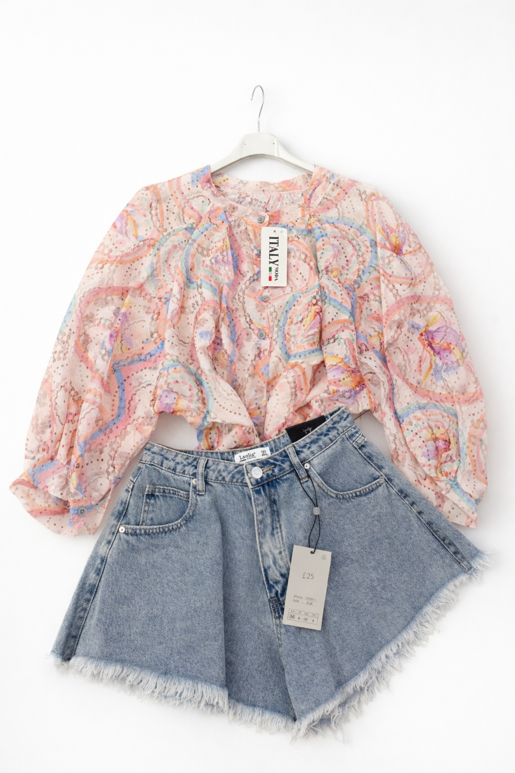 Costel| lace floaty Blouse