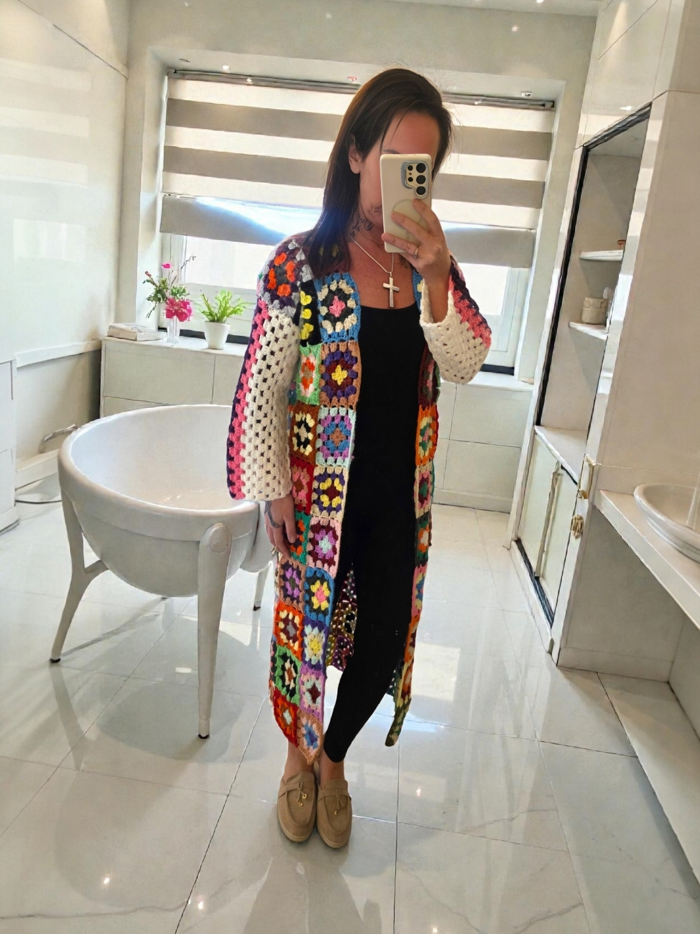 Bohemian Madrid statement Cardigan