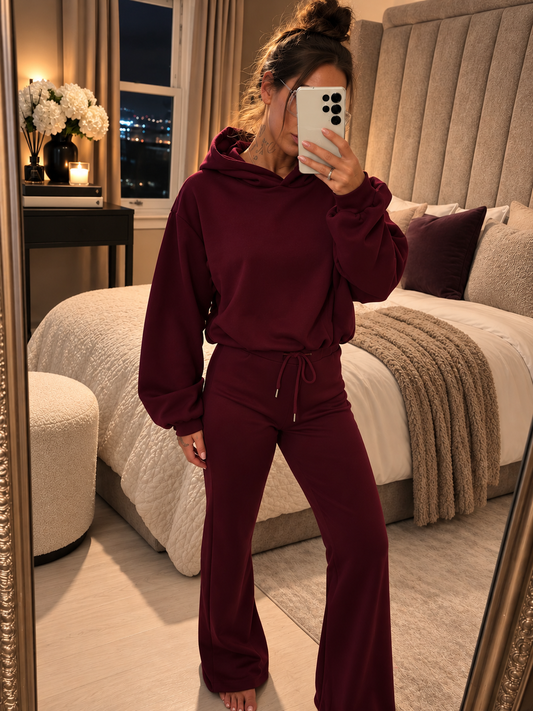 Lottie Hooded Flared Tracksuit
