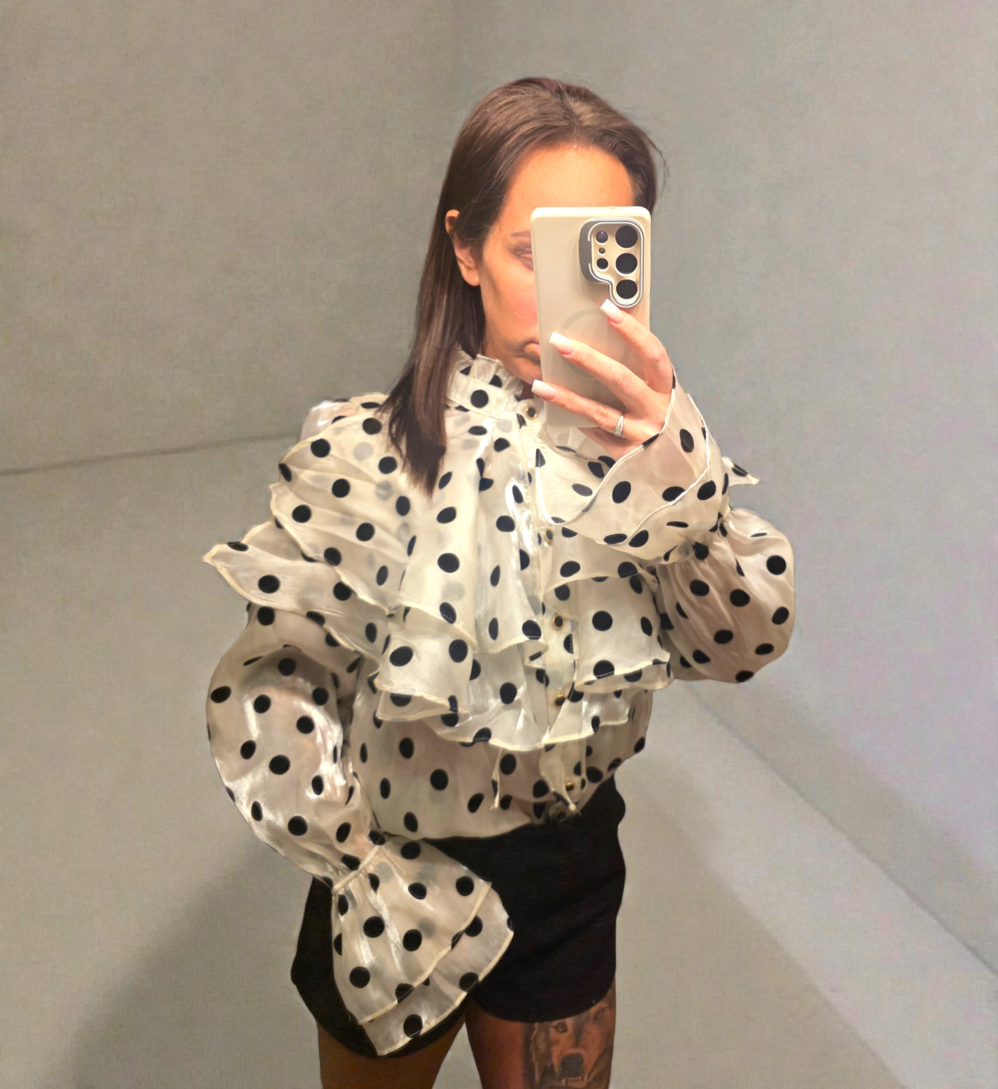 Polka Dot Blouse