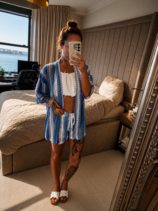 Chevron Crochet Co-Ord Set