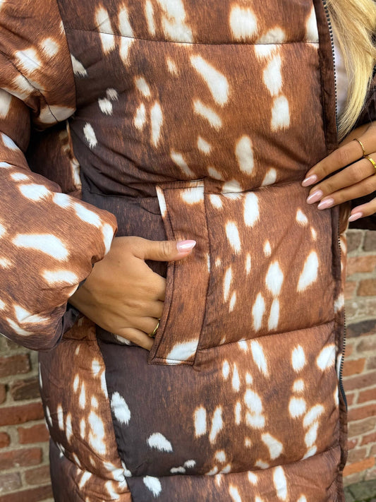 Bambi Longline Puffer Coat