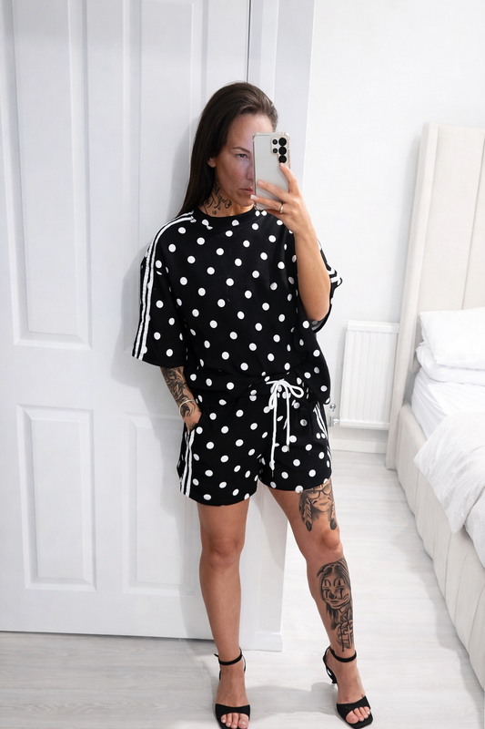 Codie| Polka Dot Lounge Set