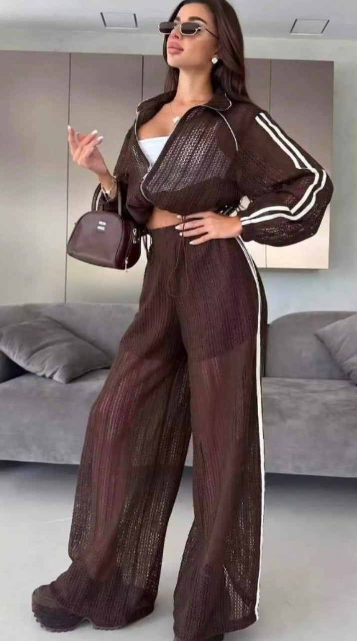 Open Knit Co Ord set