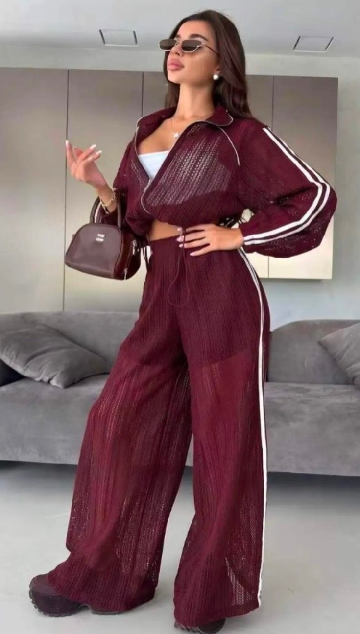 Open Knit Co Ord set