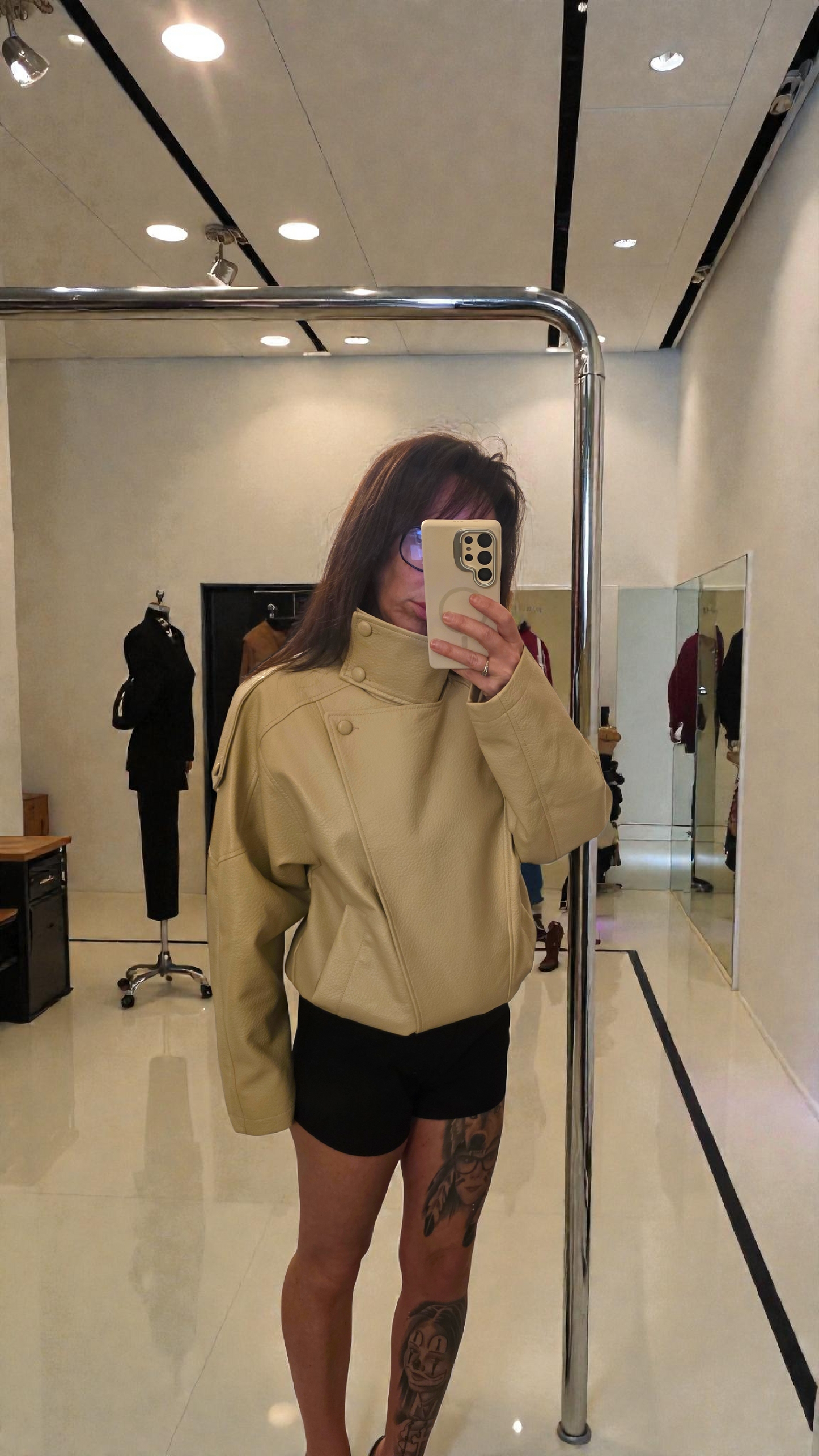 The Elan Jacket | Beige