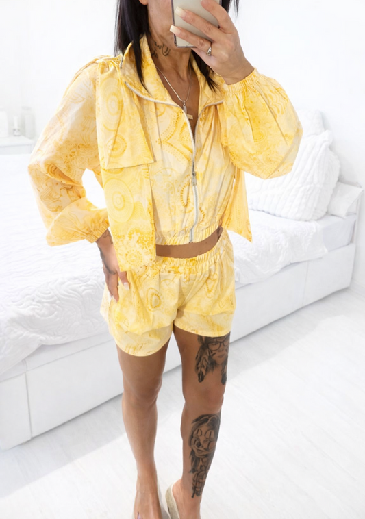 Isla Drape Shoulder bow Set