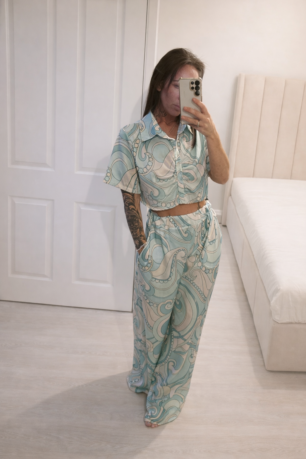 Eliza | Printed Trouser Set